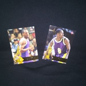 2 Kobe Bryant Cards